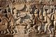 Cambodia: A kitchen and cooking scene from ordinary civilian life during the time of the Khmer empire, bas-relief Southern Wall, The Bayon, Angkor Thom, Angkor
