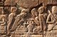 Cambodia: A game of chess, bas-relief Southern Wall, The Bayon, Angkor Thom, Angkor